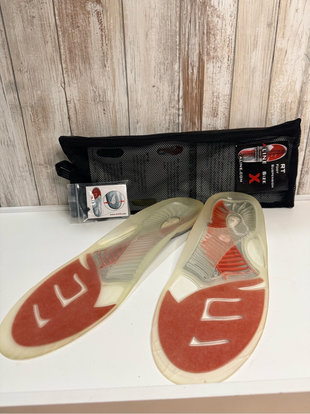 ALINE RT foot suspension insoles Sz X 12.5-14
